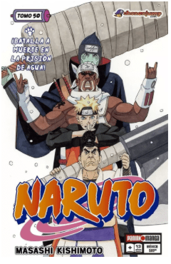 MANGA NARUTO TOMO 50