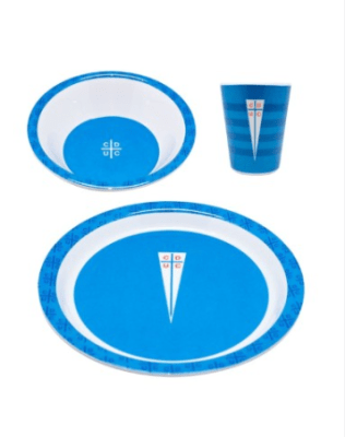 SET DESAYUNO MELAMINA UNIVERSIDAD CATOLICA