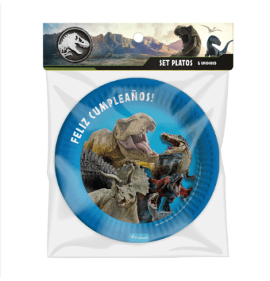 SET PLATOS JURASSIC WORLD 6 UND