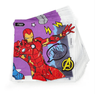 SET 12 SERVILLETAS AVENGERS
