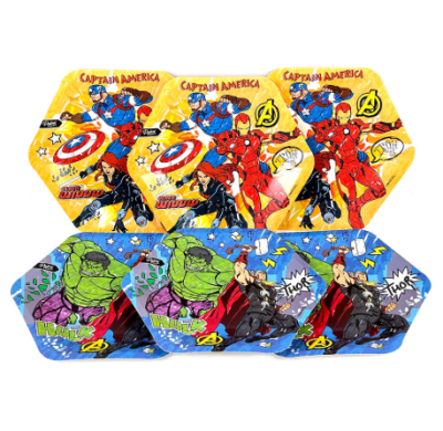 SET 6 PLATOS AVENGERS