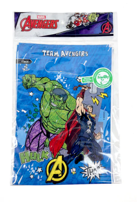 SET 6 BOLSAS PARA DULCES AVENGERS