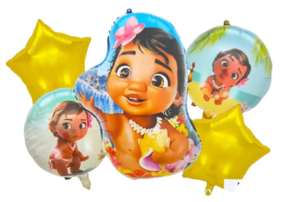 GLOBO FOIL MOANA 5 PCS