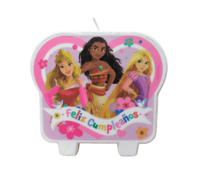 VELA PRINCESAS DISNEY 1 UND
