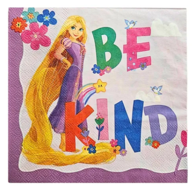 SET SERVILLETAS PRINCESAS DISNEY 12 UND