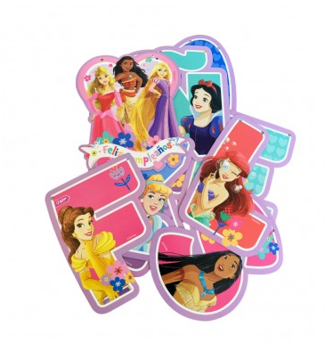 BANDERIN PRINCESAS DISNEY 3 MTS 1 UND