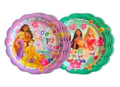 SET PLATOS PRINCESAS DISNEY 6 UND