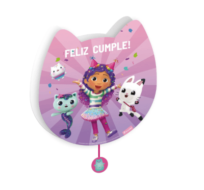 PIÑATA GABBY Y LA CASA DE MUÑECAS 3D