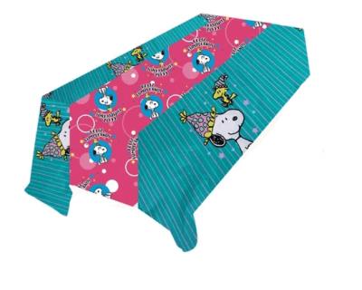 MANTEL SNOOPY 108X180 CM 1 UND (DISEÑO 2)