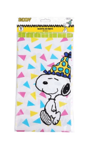 MANTEL SNOOPY 108X180 CM 1 UND
