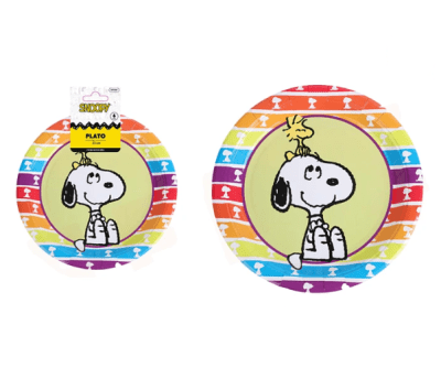 SET PLATO SNOOPY 6 UND 18 CM