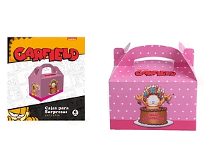 CAJAS PARA SORPRESAS GARFIELD 6 UND