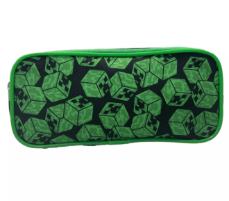 ESTUCHE SATIN DOBLE CIERRE MINECRAFT