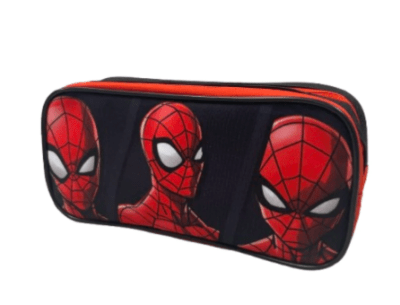 ESTUCHE SATIN DOBLE CIERRE SPIDERMAN