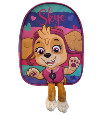 MOCHILA CON PATITAS PAW PATROL SKYE