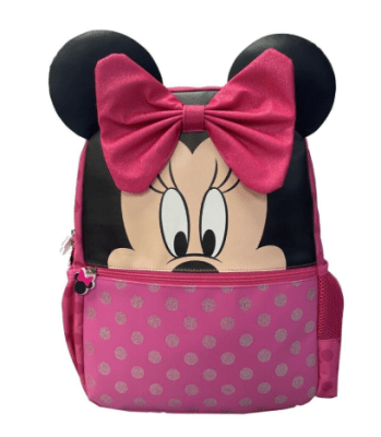 MOCHILA CON CAPUCHA MINNIE