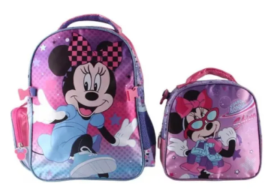 MOCHILA CON LONCHERA MINNIE