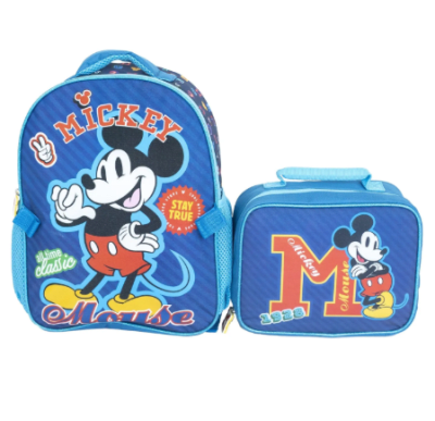 MOCHILA CON LONCHERA MICKEY