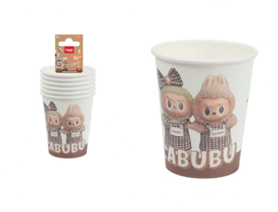 SET VASO LABUBU 6 UND