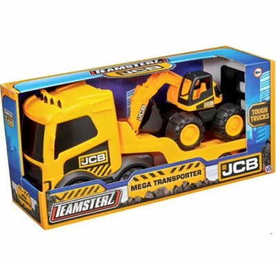 CAMION MEGA TRANSPORTADOR CON EXCAVADOR