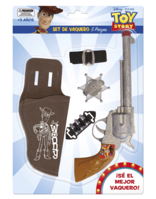 SET VAQUERO TOY STORY 5 PCS