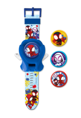 RELOJ LANZA DISCOS SPIDEY