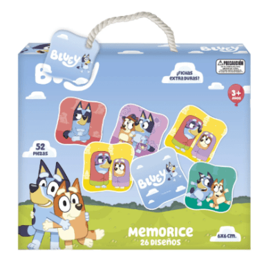 MEMORICE 52 PCS BLUEY