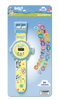 RELOJ PROYECTOR DE IMAGENES BLUEY