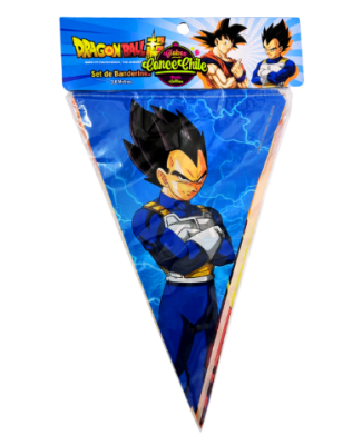 BANDERIN FELIZ CUMPLE DRAGON BALL