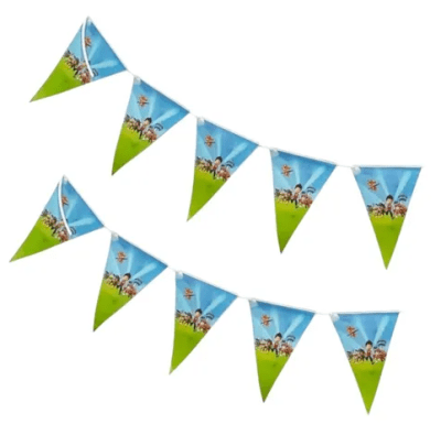 BANDERÍN FELIZ CUMPLEAÑOS PAW PATROL