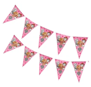 BANDERÍN FELIZ CUMPLEAÑOS PAW PATROL