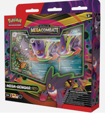 MEGA COMBATE DECK GENGAR ESPAÑOL