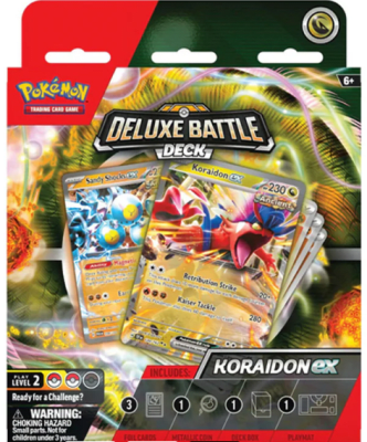 KORANDON EX DELUXE BATTLE DECK INGLES