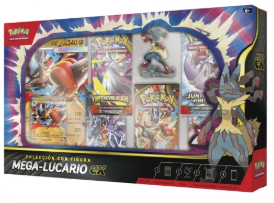 MEGA LUCARIO EX FIGURA DE COLECCION ESPAÑOL