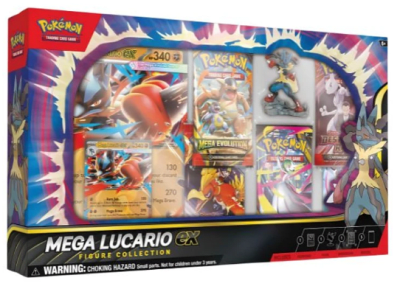 MEGA LUCARIO EX FIGURA DE COLECCION INGLES