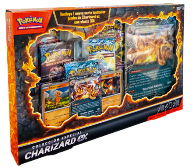 COLECCION ESPECIAL CHARIZARD EX ESPAÑOL