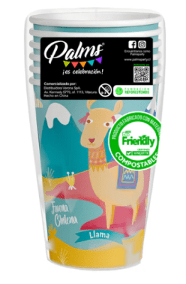 SET VASOS FAUNA 6 UND