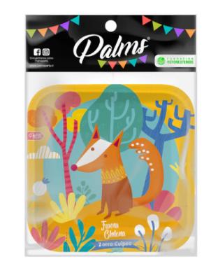 SET 6 PLATOS DISEÑO FAUNA