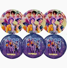 SET PLATOS K POP 6 UND
