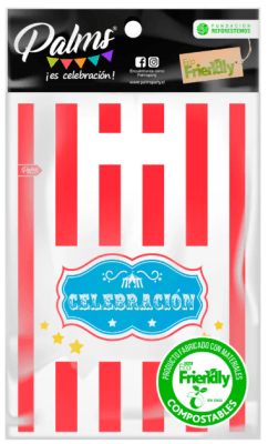 SET 6 BOLSAS PARA DULCES CIRCO