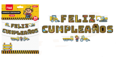GUIRNALDA FELIZ CUMPLEAÑOS MAQUINARIA 1 UND