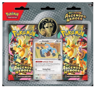 ASCENDED HEROES COLLECTION INGLES BISTER 2 SOBRES