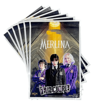 BOLSA DE DULCES MERLINA 6 UND