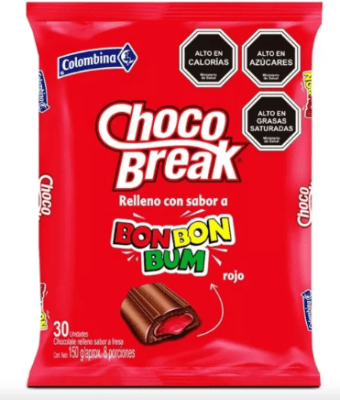 BOMBONES CHOCO BREAK 30 UND