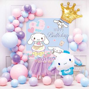 SET DECORACIÓN CUMPLEAÑOS 56 PCS