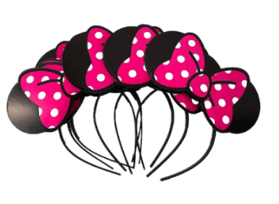 SET CINTILLOS MINNIE CARTÓN 6 UND