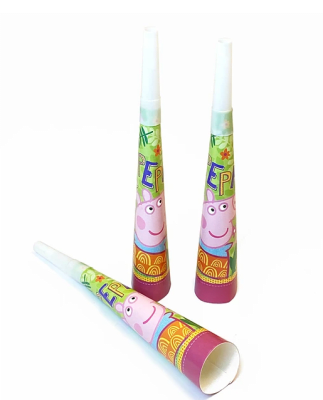 CORNETAS 6 UND PEPPA PIG