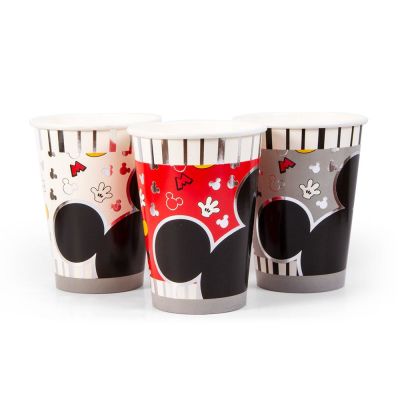 VASOS MICKEY MOUSE ICÓNICO 6UN