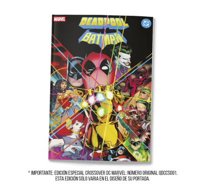 BATMAN X DEADPOOL N.01 - PORTADA VARIANTE 1 (CROSSOVER DC MARVEL)