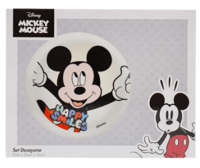 SET DESAYUNO MICKEY MOUSE 3 PCS